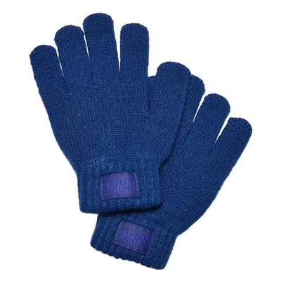 Children's knitted gloves Royal