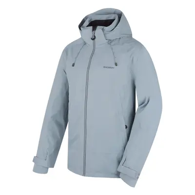 Men's hardshell jacket HUSKY Nelory light blue