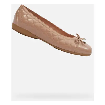 Brown women's ballet flats Geox Annytah - Women's