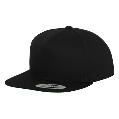 Classic Panel Snapback Cap Black/Green