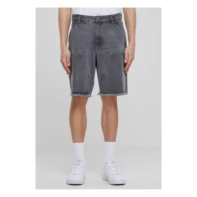 Men's Open Edge Two Knee Denim Shorts - Grey