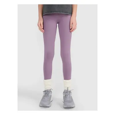 Girls' leggings 4F