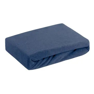 Eurofirany Unisex's Bed Sheet Navy Blue