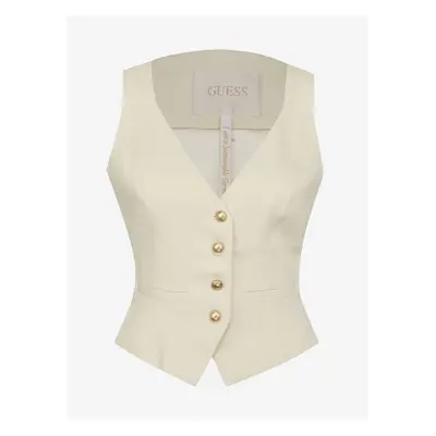 Beige women's vest Guess - Women's