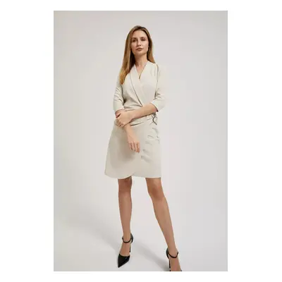 Women's dress MOODO - beige