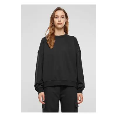 Women's Light Terry Sweatshirt - Black