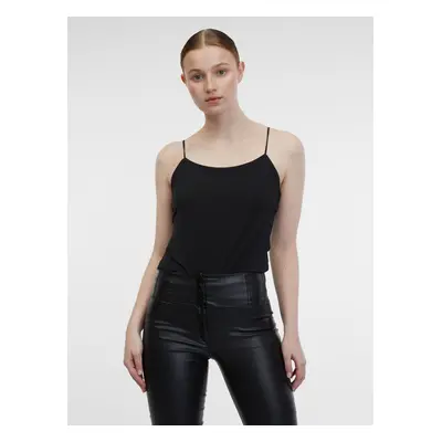 Orsay Black Leatherette Pants - Ladies