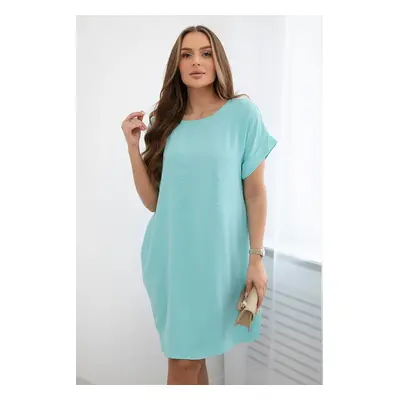 Kesi Włoski Dress with pockets mint