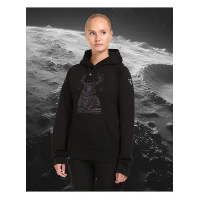 Women's hooded kangaroo Kilpi LTD BELLATRIX-W Black