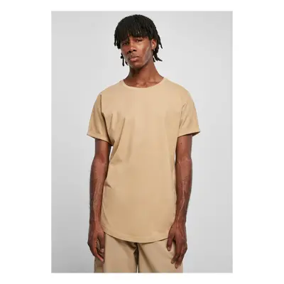 Long T-shirt Turnup Unionbeige