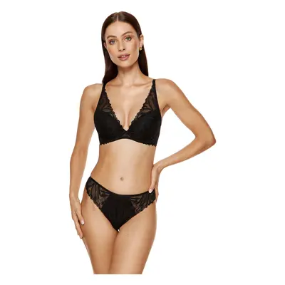 Gorteks Eclipse lace push-up bra blac