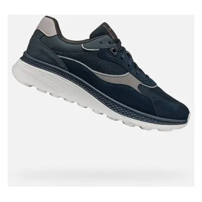 Dark blue men's sneakers Geox Spherica Actif X1 - Men's