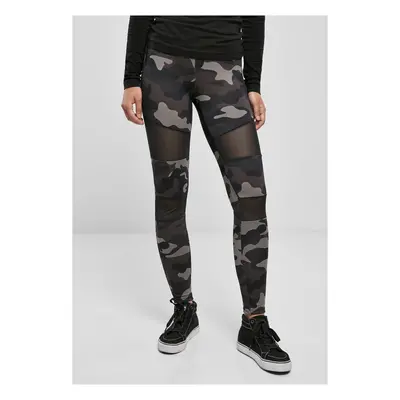 Women's Camo Tech Mesh darkcamo/blk leggings