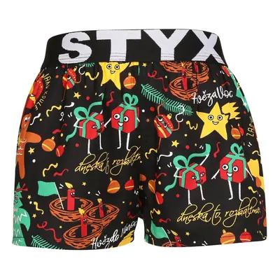 Children's briefs Styx art sports rubber Christmas decorations