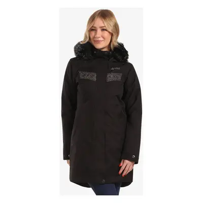 Women's winter coat Kilpi PERU-W Black