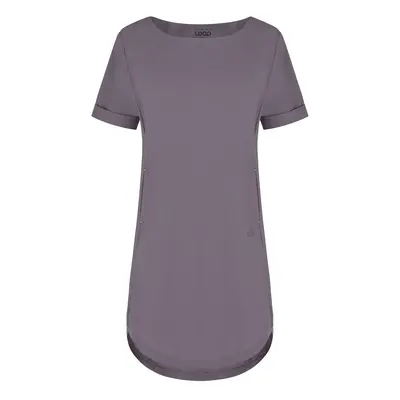 Women's dress LOAP UBAKALA Grey