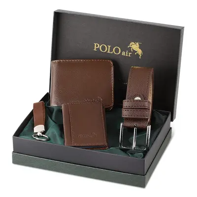 Polo Air Wallet - Brown - Plain