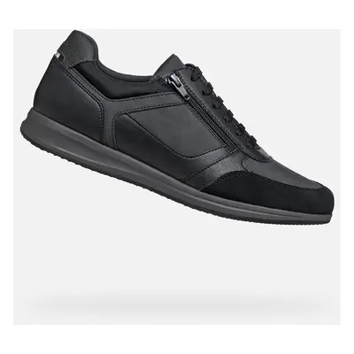 Dark Blue Men's Casual Shoes Geox Avery - Men