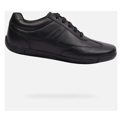 Black men's sneakers Geox Edgware - Men's