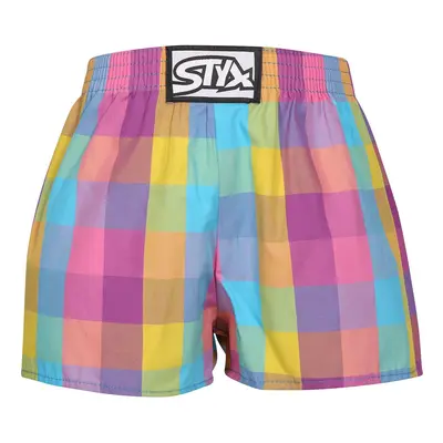 Styx classic rubber multicolored children's briefs