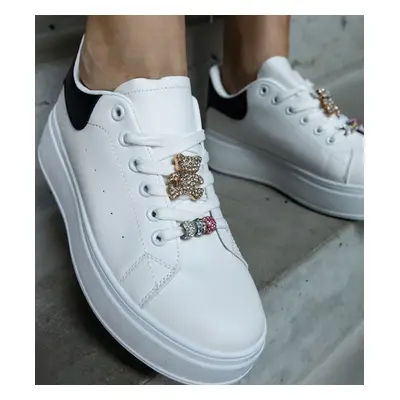 D/CEO White trainers Justar