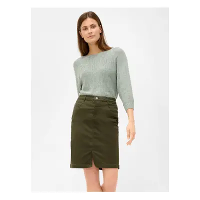 Khaki Short Sheath Skirt ORSAY - Women