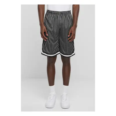 Men's shorts Striped Mesh white/black