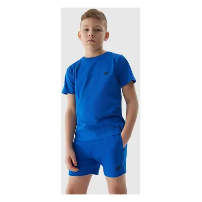 4F Boys' Tracksuit Shorts - Cobalt