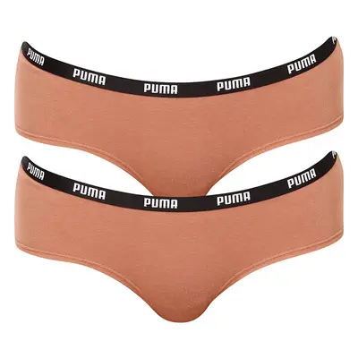 2PACK women's panties Puma brown