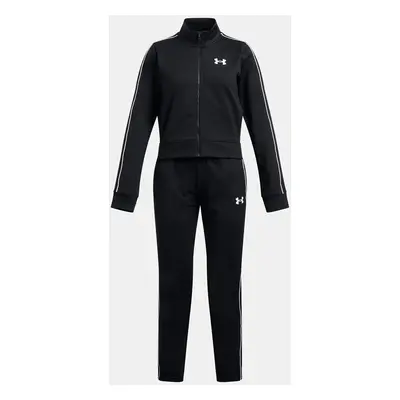 Under Armour Icon Knit Crop Tracksuit Girl's Set