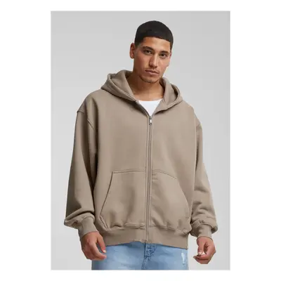 Men's Zip Hoody Brown