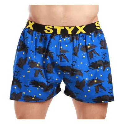 Men's boxer shorts Styx art sports rubber bat