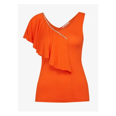 Orange tank top CAMAIEU - Women's