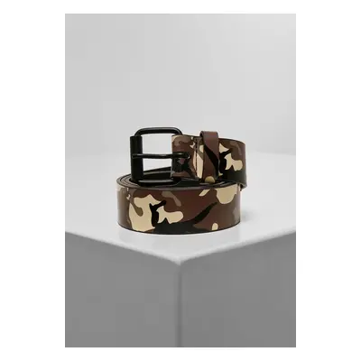 Synthetic browncamo leather camo strap