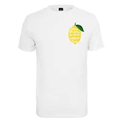 Life Gives Lemons Tee white