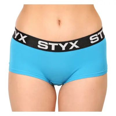 Women's panties Styx with leg light blue