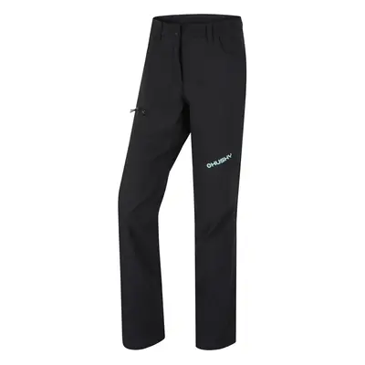 Women's softshell pants HUSKY Kavia black