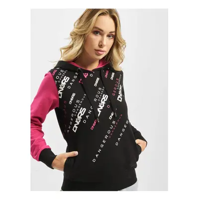 Down to Earth Hoody black/pink