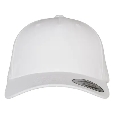 YP CLASSICS 5-PANEL PREMIUM COVERED SNAPBACK CAP white