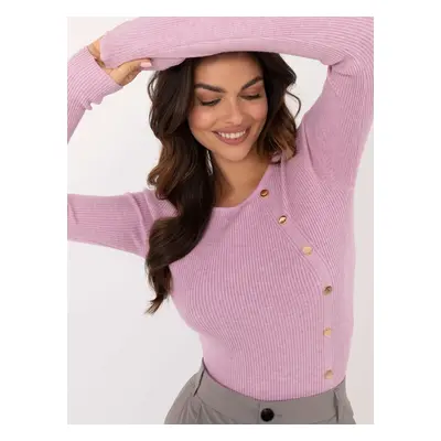 Light purple classic sweater