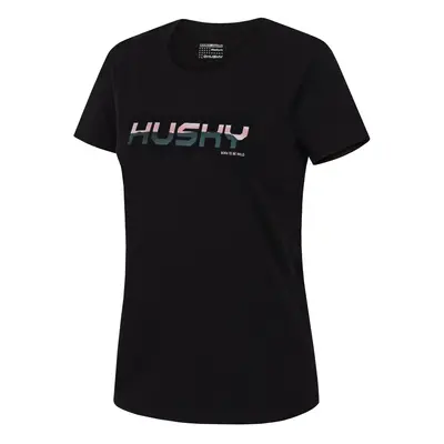 Women's cotton T-shirt HUSKY Tee Wild black