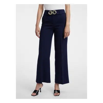 Orsay Dark blue women's wide trousers - Women