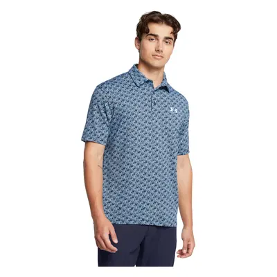 UA Playoff 3.0 Printed Polo-BLU