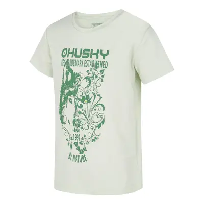 Children's functional T-shirt HUSKY Tash K light green