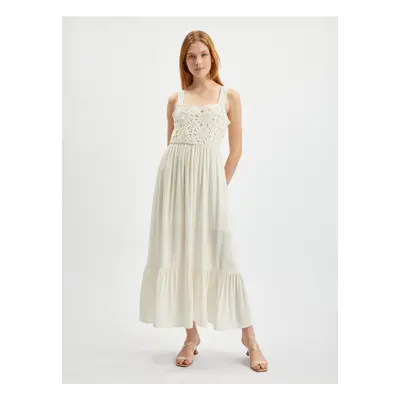 Orsay Creamy Women's Maxi-Dresses - Women