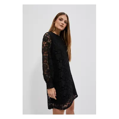 Dress with lace