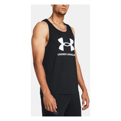 Under Armour Tank Top UA SPORTSTYLE LOGO TANK-BLK - Men