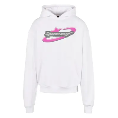 Speed Logo Hoodie White