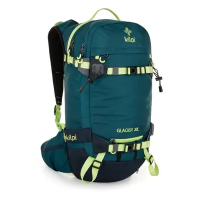 Ski touring and freeride backpack Kilpi GLACIER-U dark green