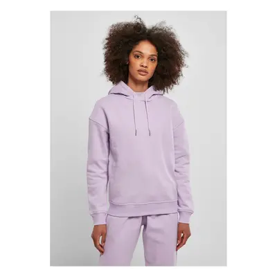 Women's organic lilac with hood